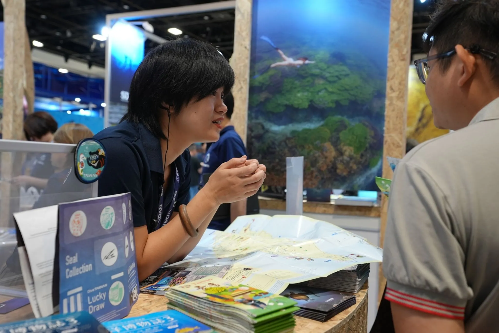 與觀眾互動